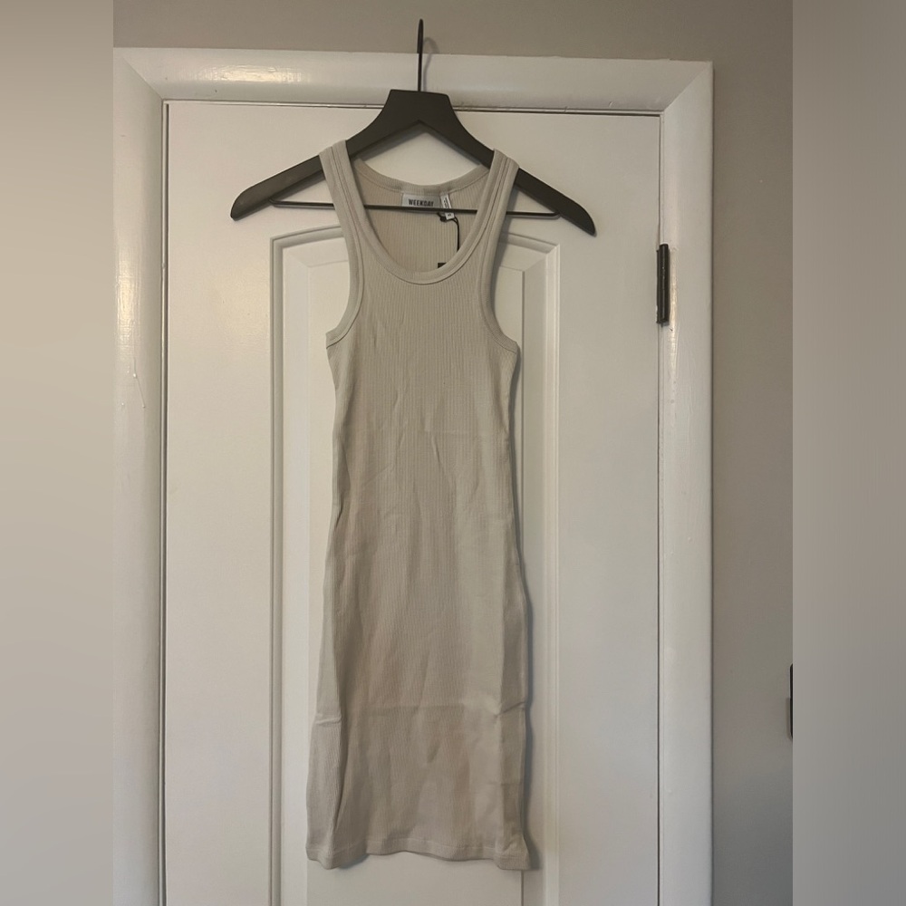 NWT Racer Back Rib Mini Dress - Picture 6 of 9